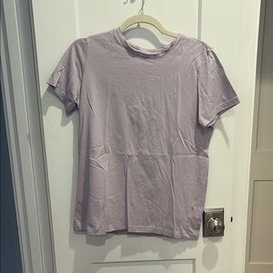 Lands' End Light Purple Short Sleeve Tee